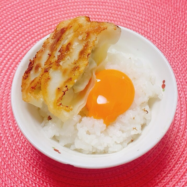 餃子と卵丼✧˖°